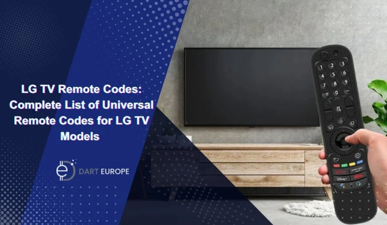 LG TV Remote Codes
